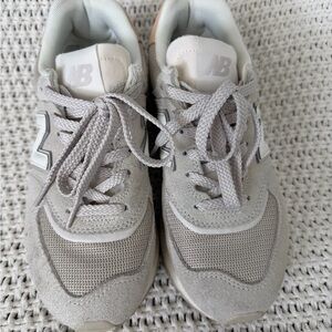 New Balance Light Gray Women's Sneakers
